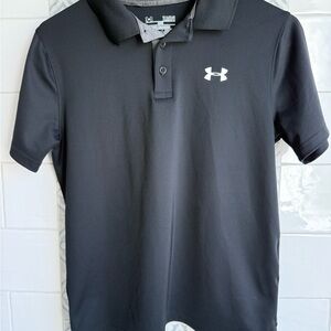 Jordan Men's Black Polo Shirt